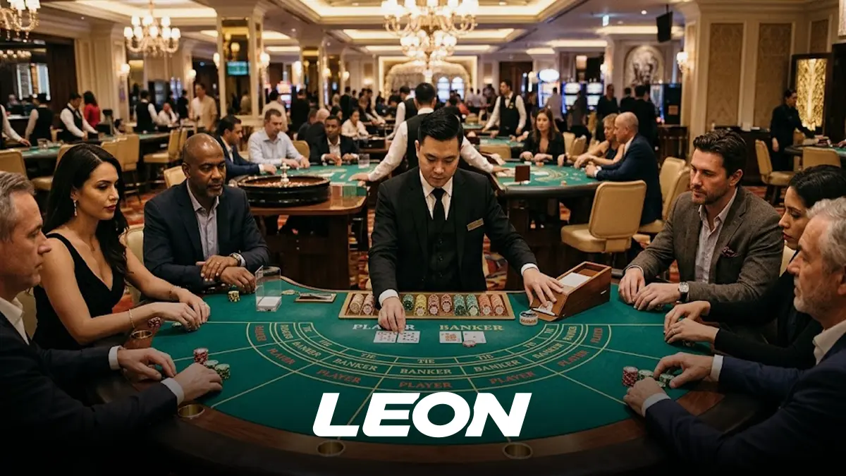 Leonbet baccarat oyunu