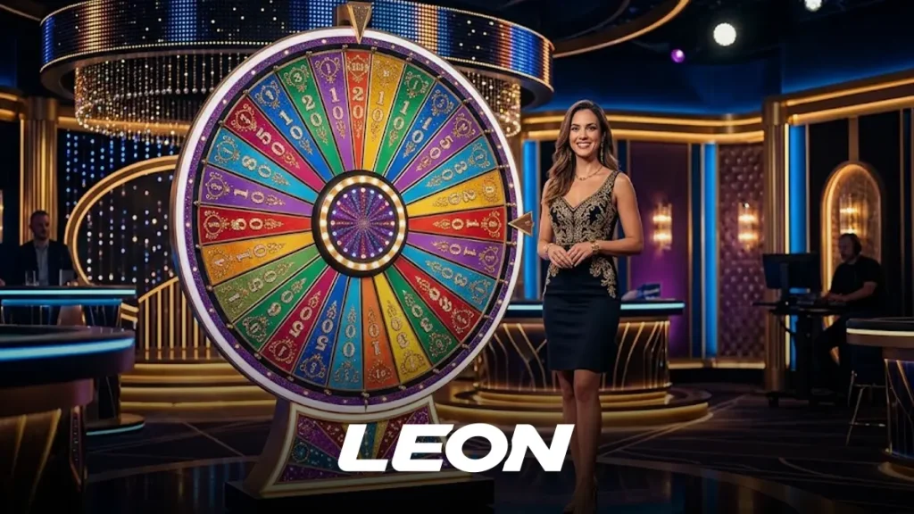 Leonbet Mega Wheel oyunu